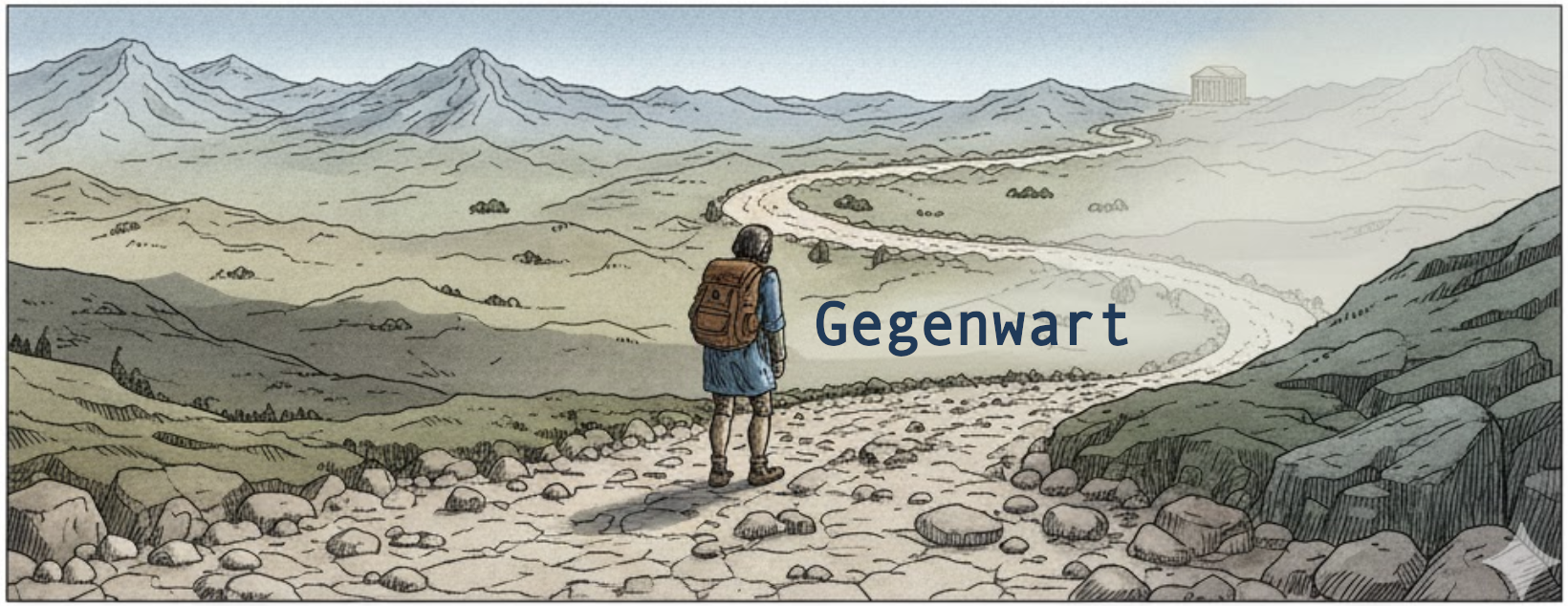 Die menschliche Perspektive im Tal